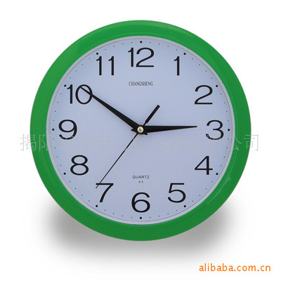 29CM黑色掛鐘 可定制商標與顏色的高品質選擇